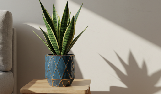 강인한 생명력의 산세베리아