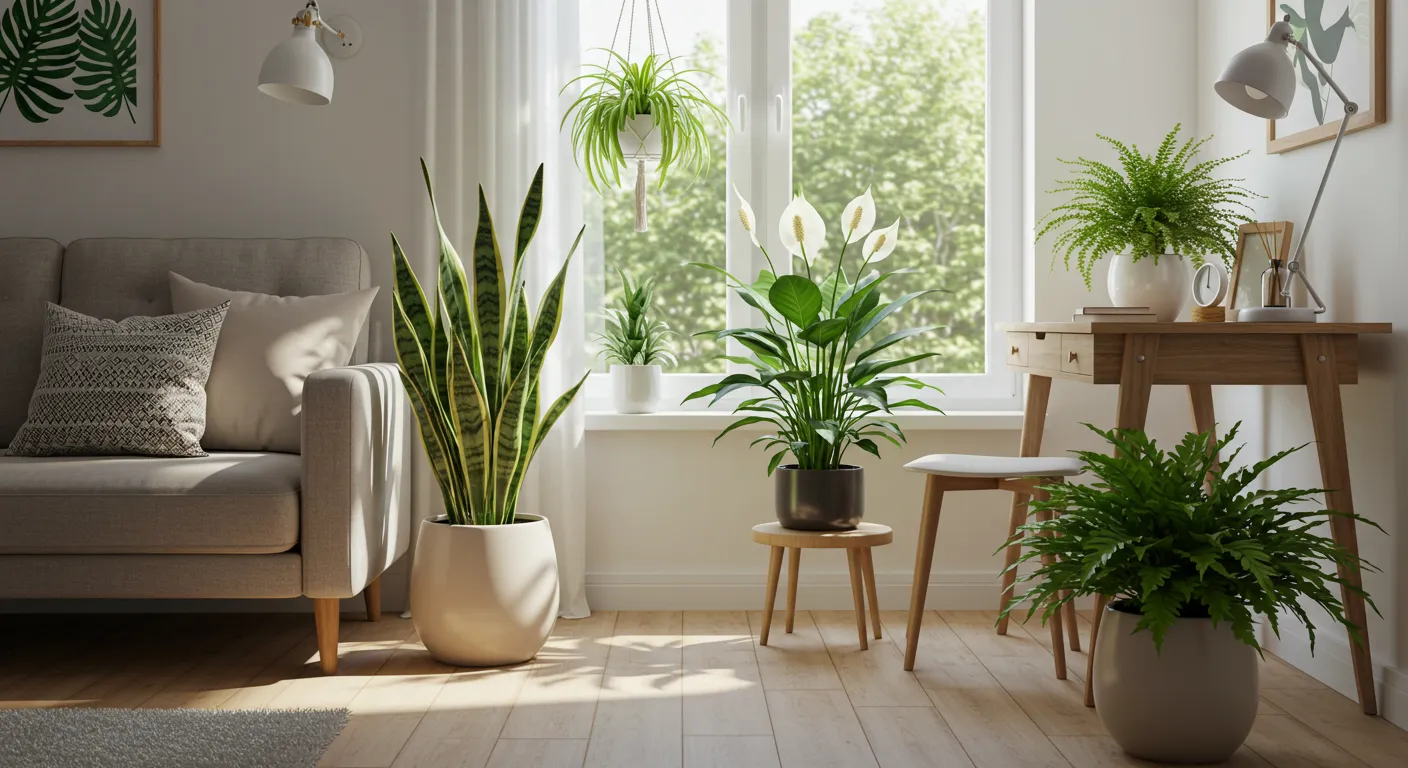 공기 정화 식물 TOP 10으로 쾌적한 실내 공기 만들기