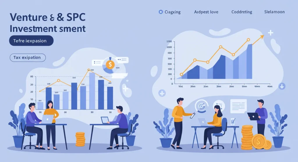 2025년 세법개정안, 증권·주식 투자자에게 미칠 핵심 변화 총정리 - 벤처투자와 SPC 투자 변화 그래프